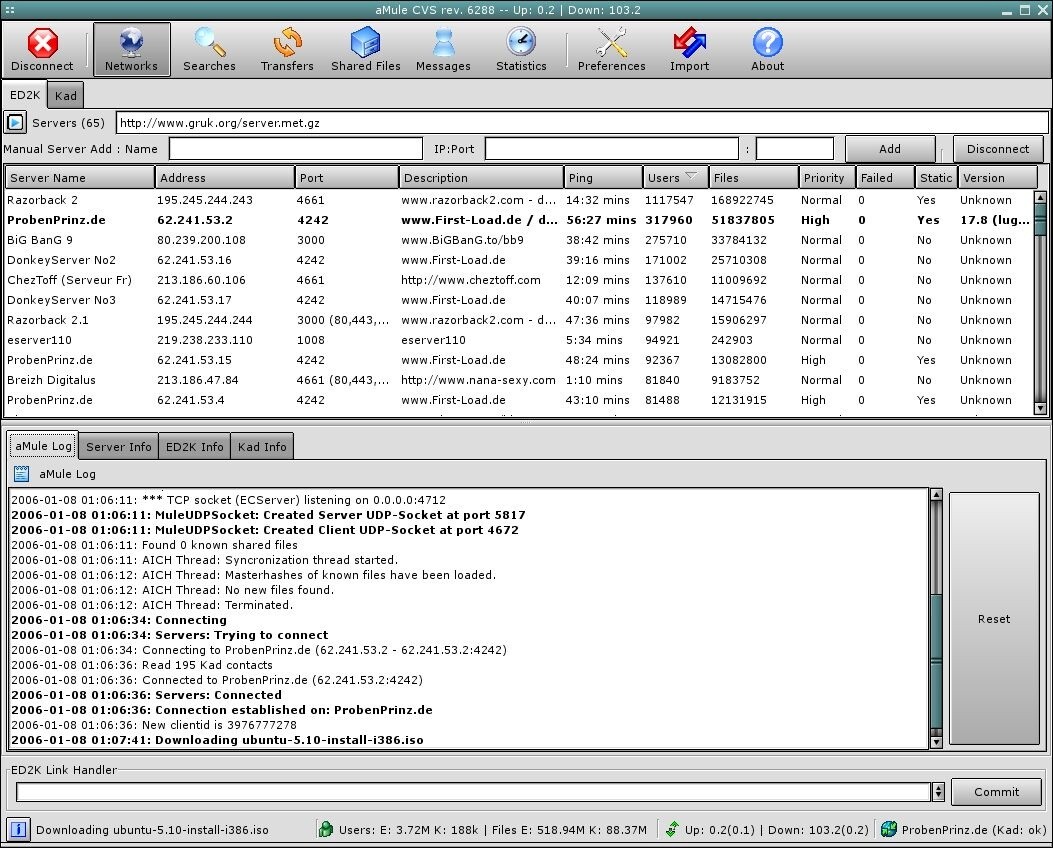 install amule 2.3.2