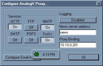 AnalogX Proxy Server