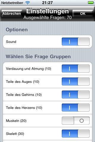  Anatomie Fragespiel