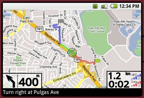 AndNav (Android Navigation System)