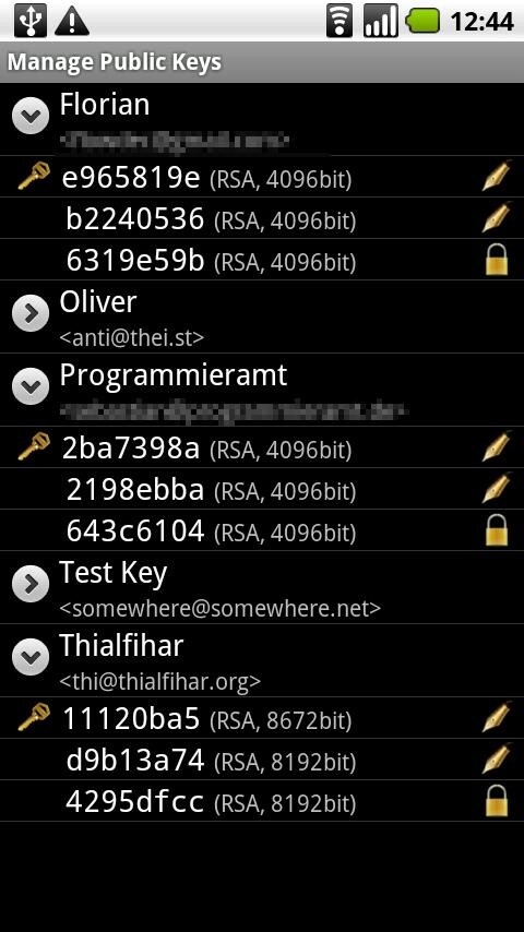  Android Privacy Guard (APG)