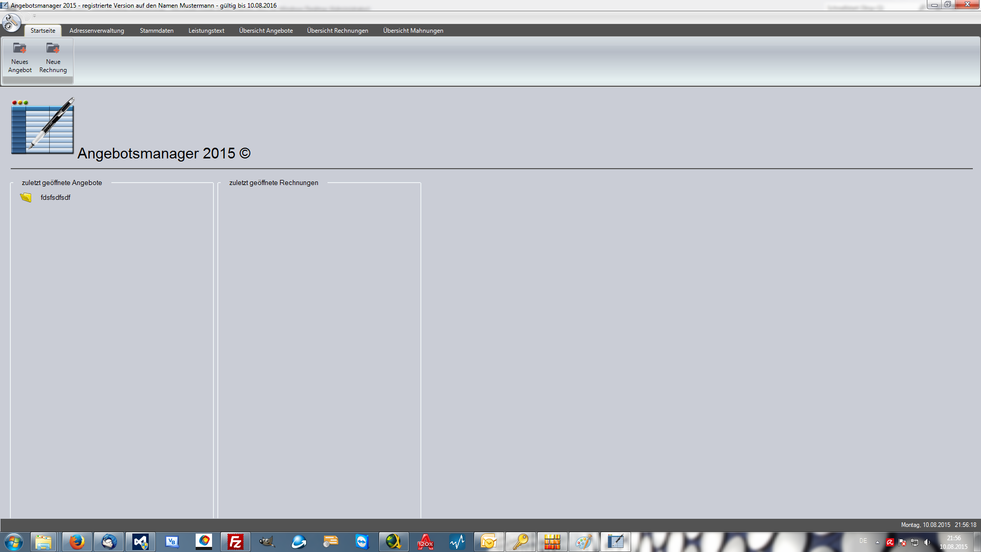 Angebotsmanager 2015
