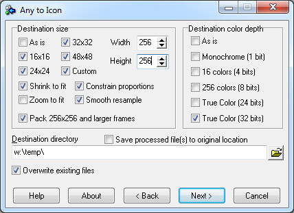 Any to Icon