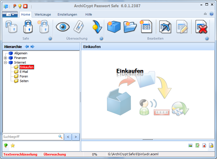 ArchiCrypt Passwort Safe