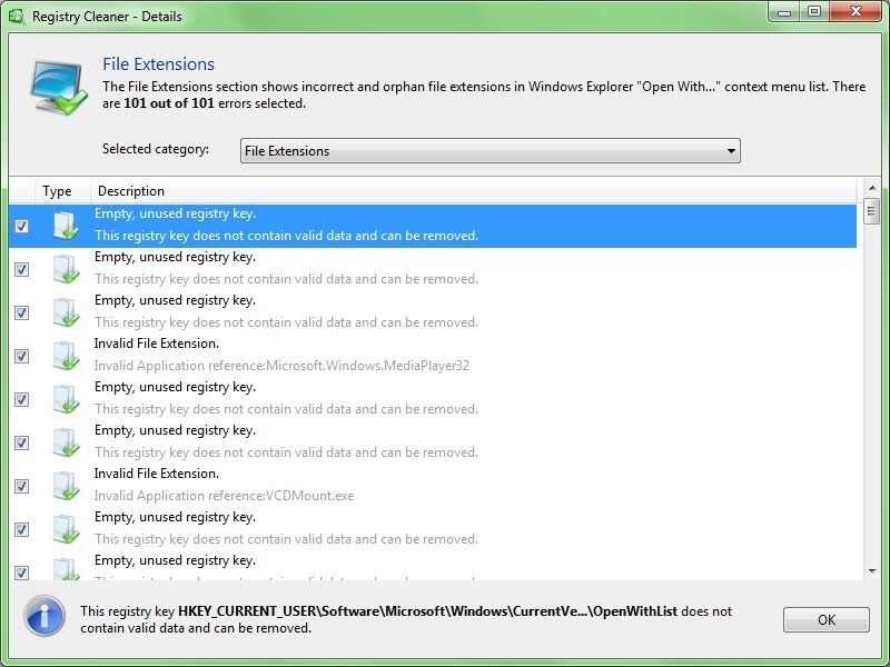 windows registry cleaner open source