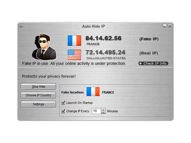 Auto Hide IP
