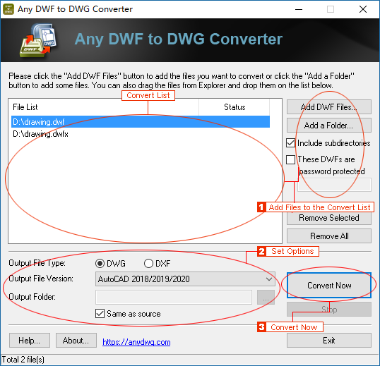 Any DWF To DWG Converter - Download Von Heise.de