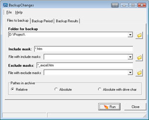  BackupChanges