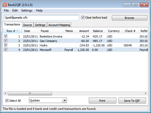  Bank2QIF