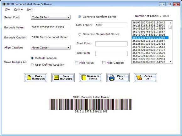  Barcode Label Maker