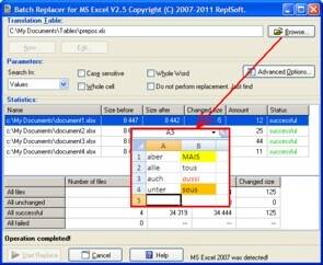 Batch Replacer for MS Excel