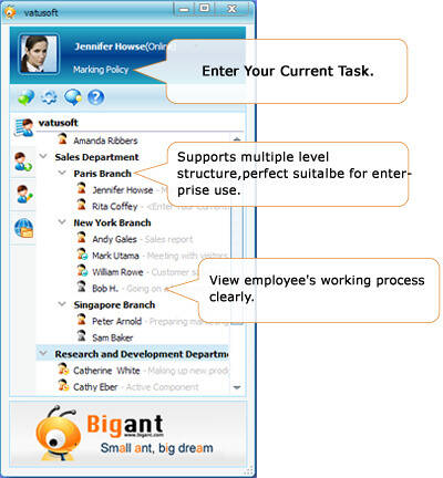  BigAnt Messenger for Enterprise