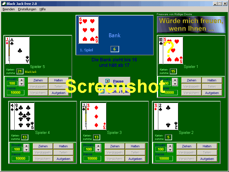 Black Jack free
