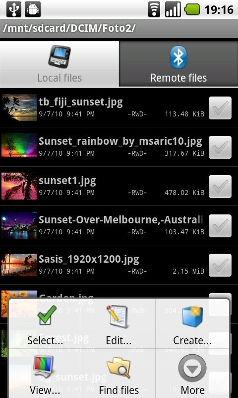 Bluetooth File Transfer (Android)
