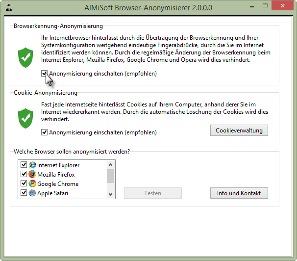 Browser-Anonymisierer