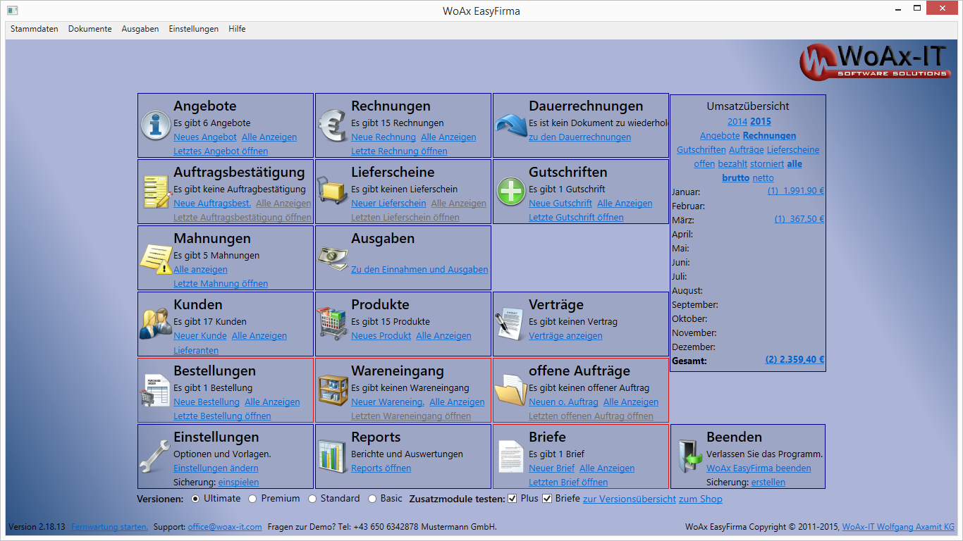 Bürosoftware EasyFirma