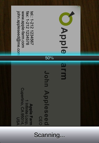  Business Card Reader