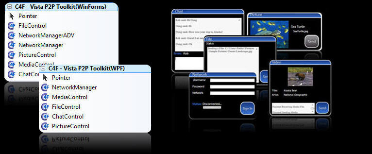  C4F Vista P2P Toolkit