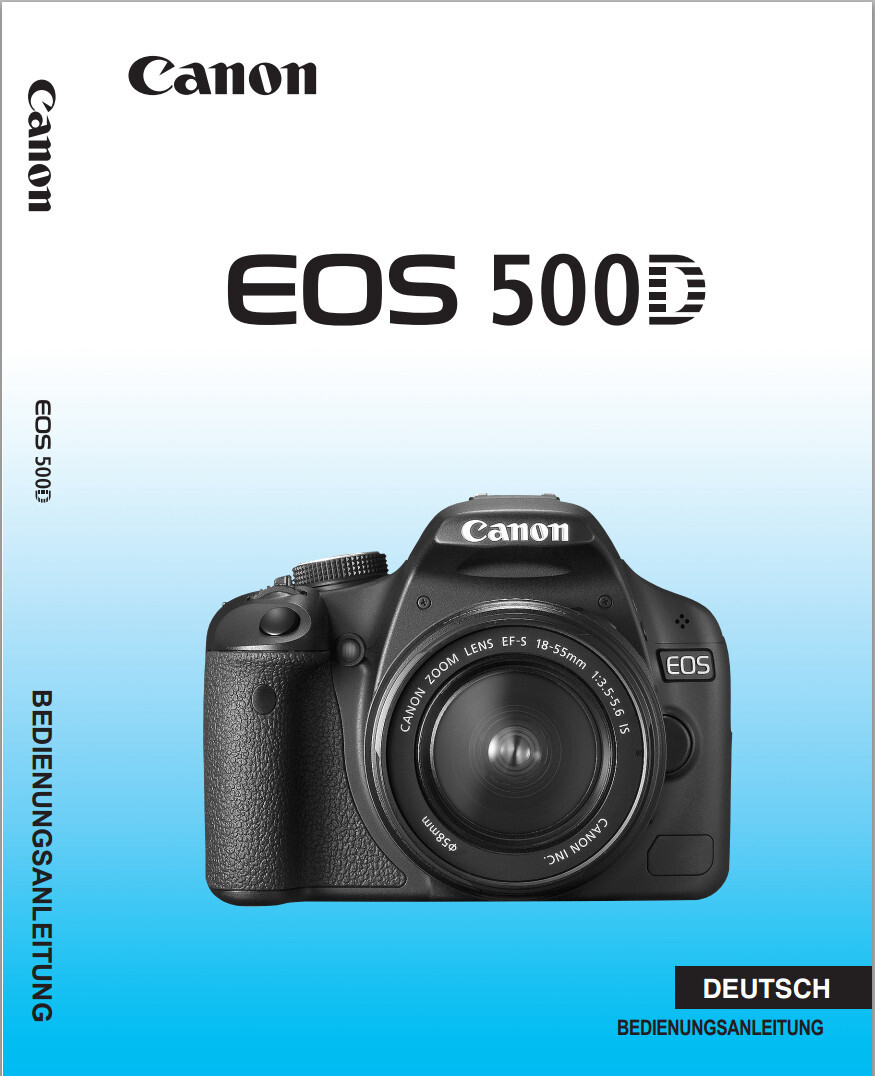  Canon EOS 500D Handbuch