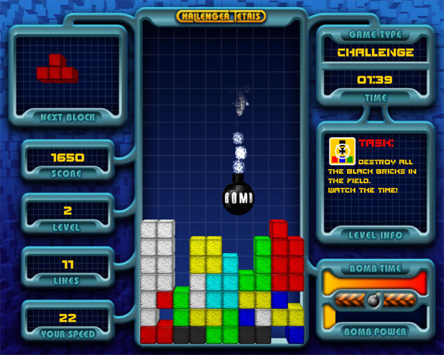  Challenger Tetris