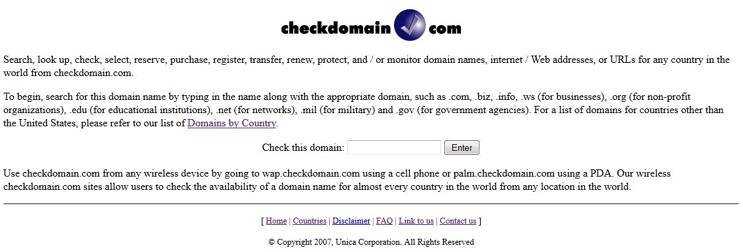  Checkdomain