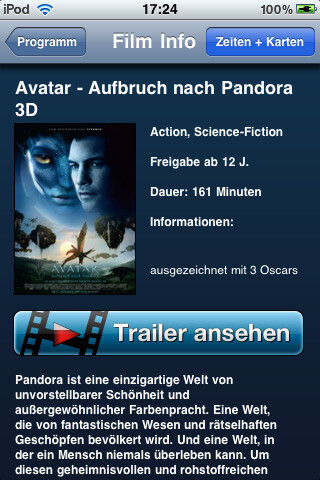  CINEPLEX Kinoprogramm