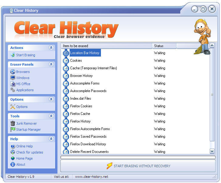  Clear History
