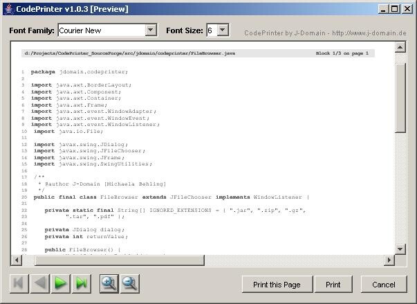 CodePrinter