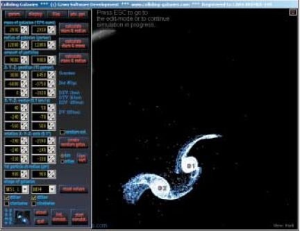 Colliding Galaxies