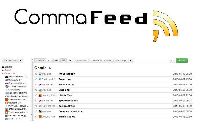  CommaFeed