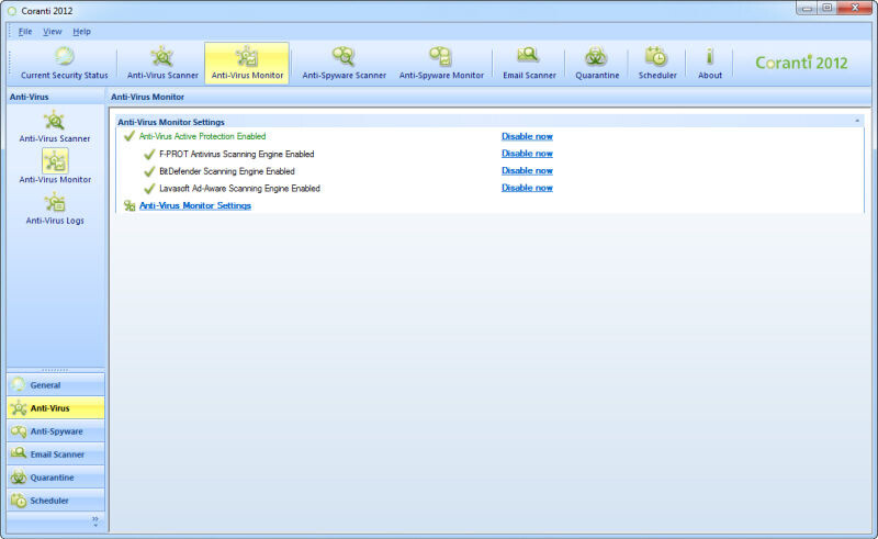  Coranti Multi-Engine Anti-Virus & Anti-Spyware