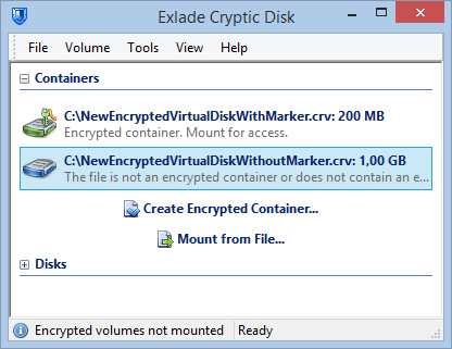  Cryptic Disk