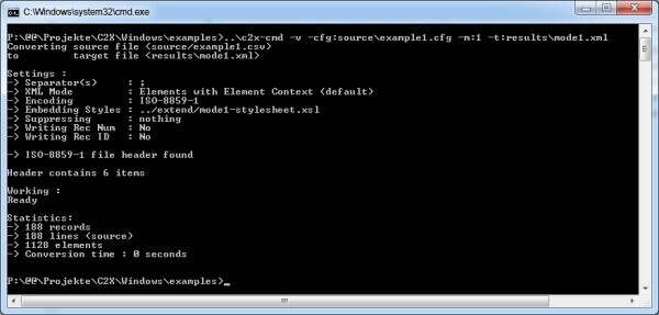  csv2xml & c2x-wizard