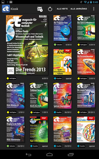 c’t Magazin - App für Android