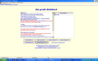 Das grosse Notizbuch
