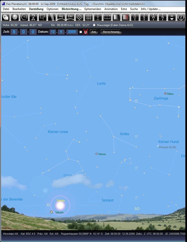  Das Planetarium 1900 - 2100