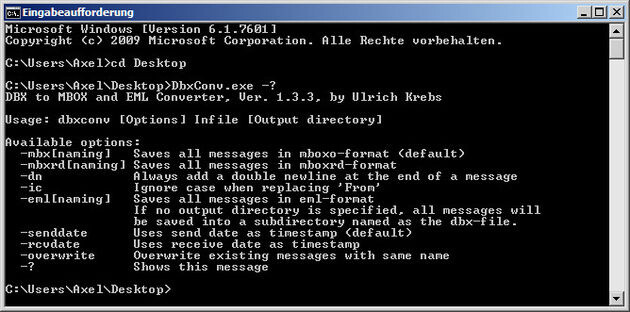  DbxConv