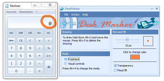 Desk Marker