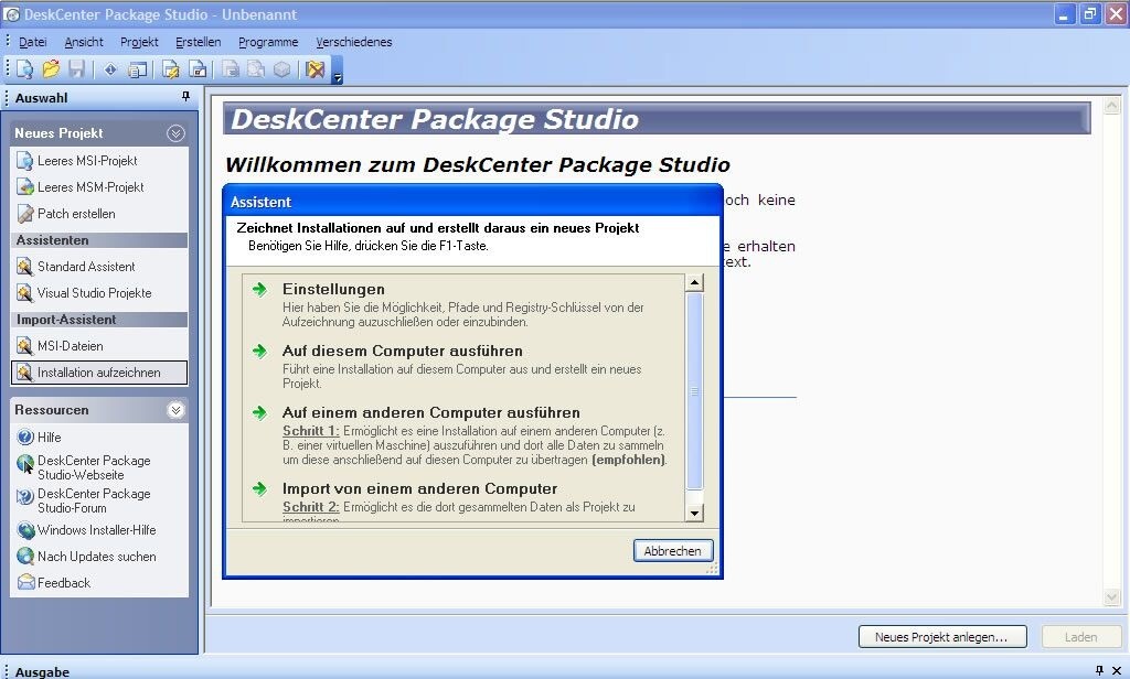  DeskCenter Package Studio
