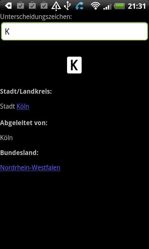 Deutsche KFZ Kennzeichen - Apps on Google Play