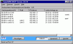 DHCP/BOOTP Server