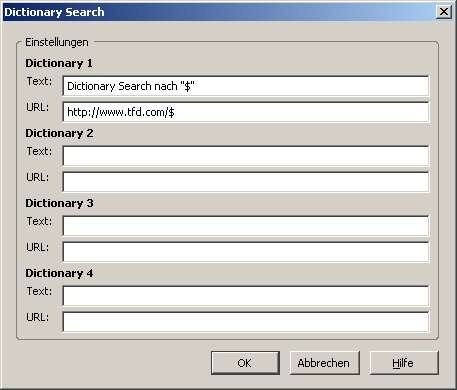 Dictionary Search