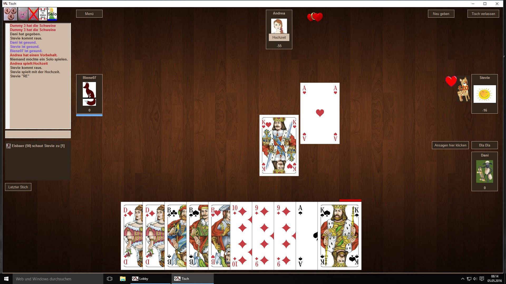 Doko-Lounge Spieleclient