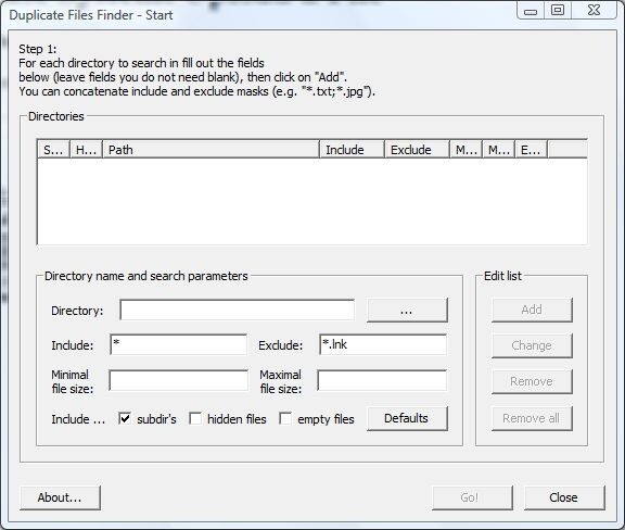 duplicate files finder 0.8.0 duplicate files finder 0.8.0