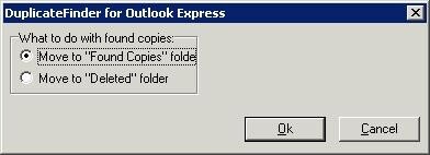  Duplicate Finder for Outlook Express