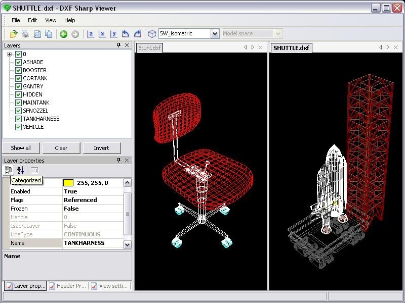  DXF Sharp Viewer