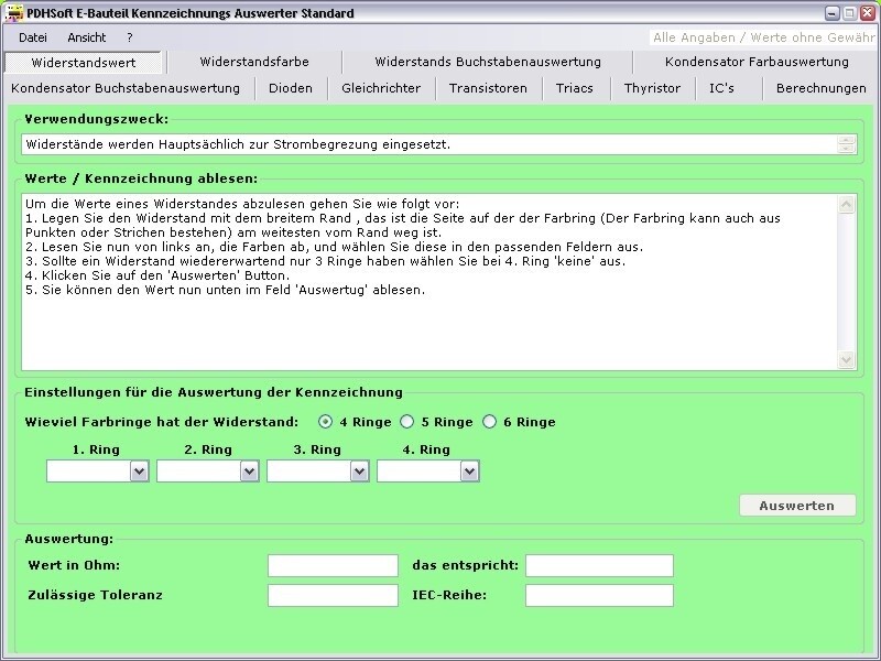 E-Bauteil Auswerter Standard