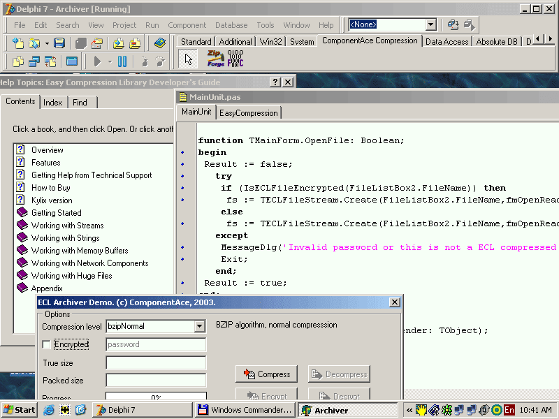  Easy Compression Library