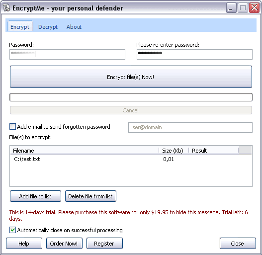  EncryptMe