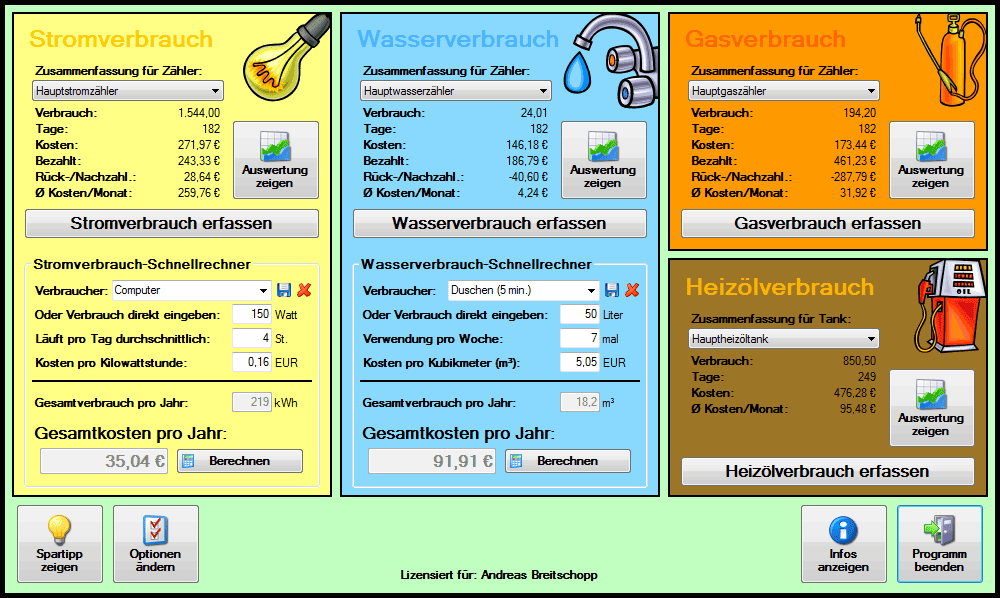  Energie sparen